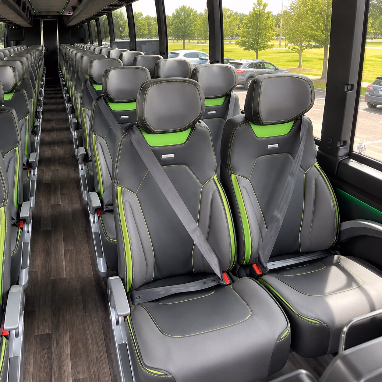 arlington charter bus