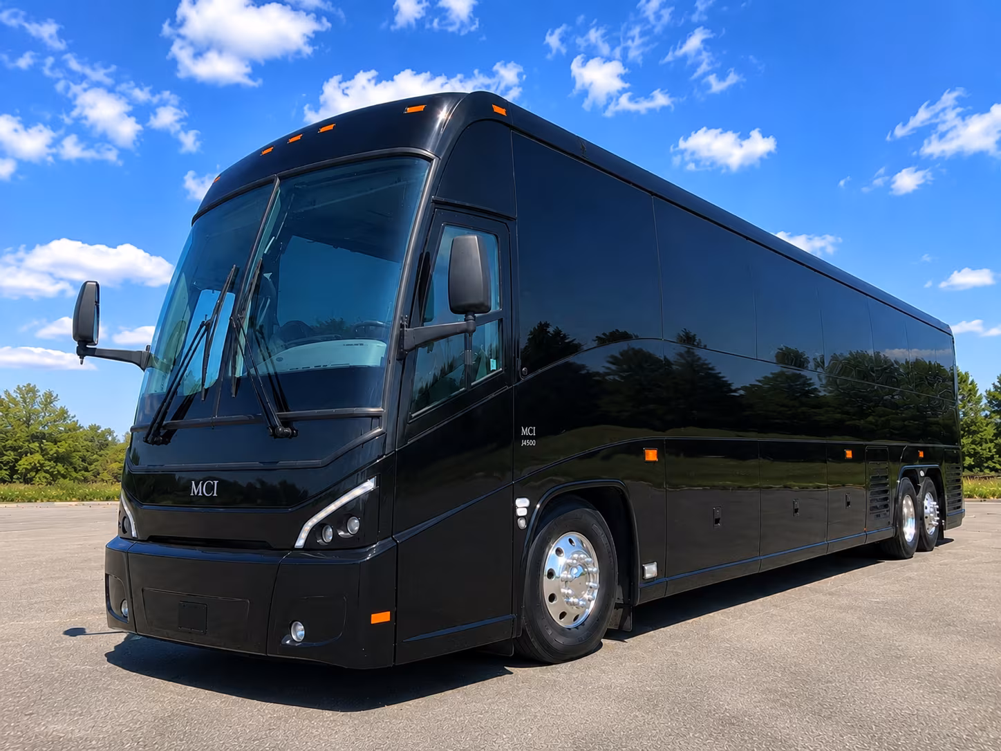 norman keep your wedding party and guests together with a norman charter bus