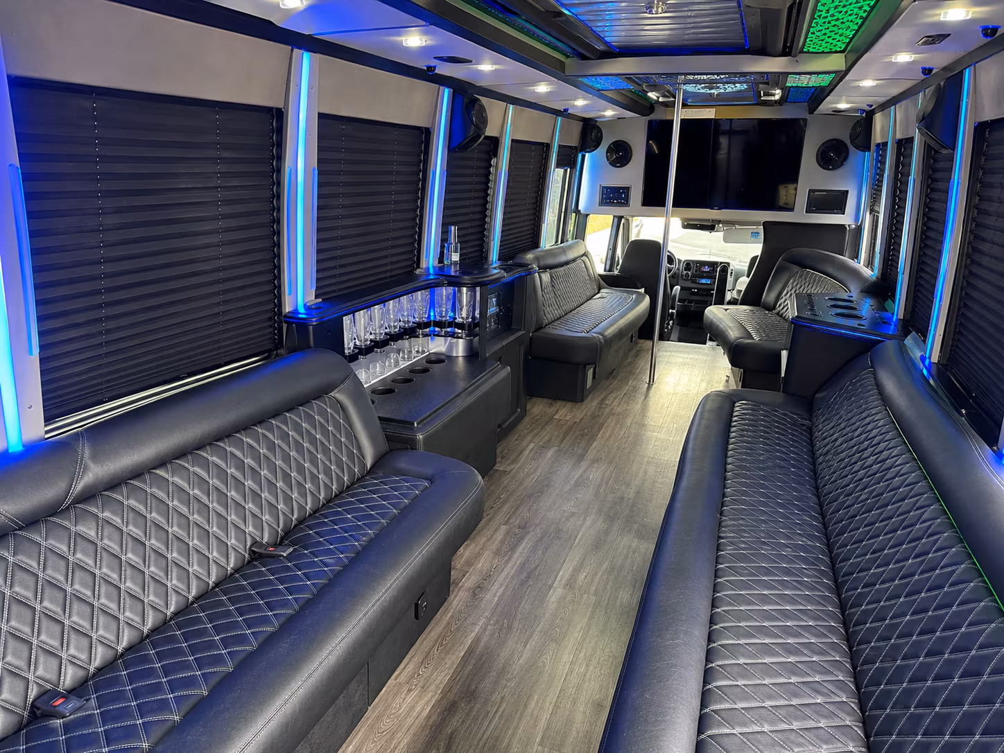 party bus transportation for wichita falls area proms