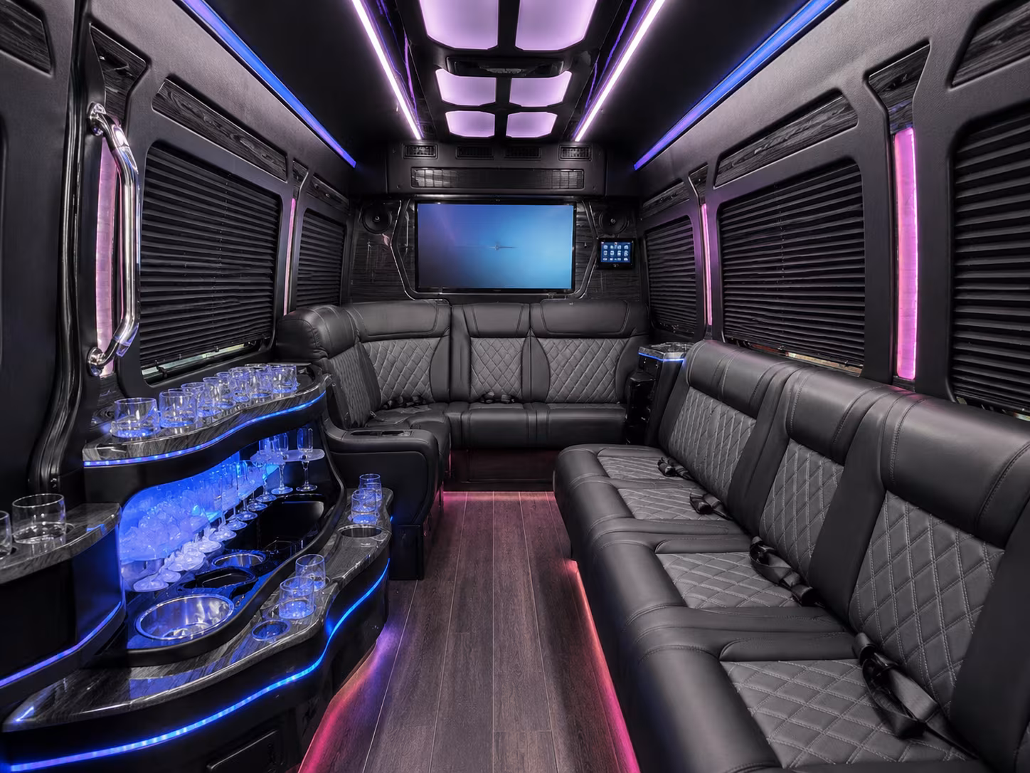 wichita falls wine tour brewery transportation onboard